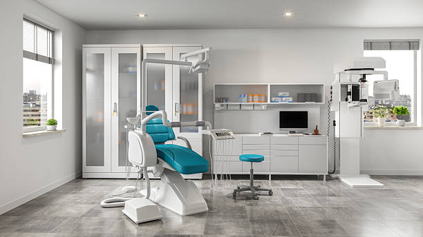 Modern dental clinic interior